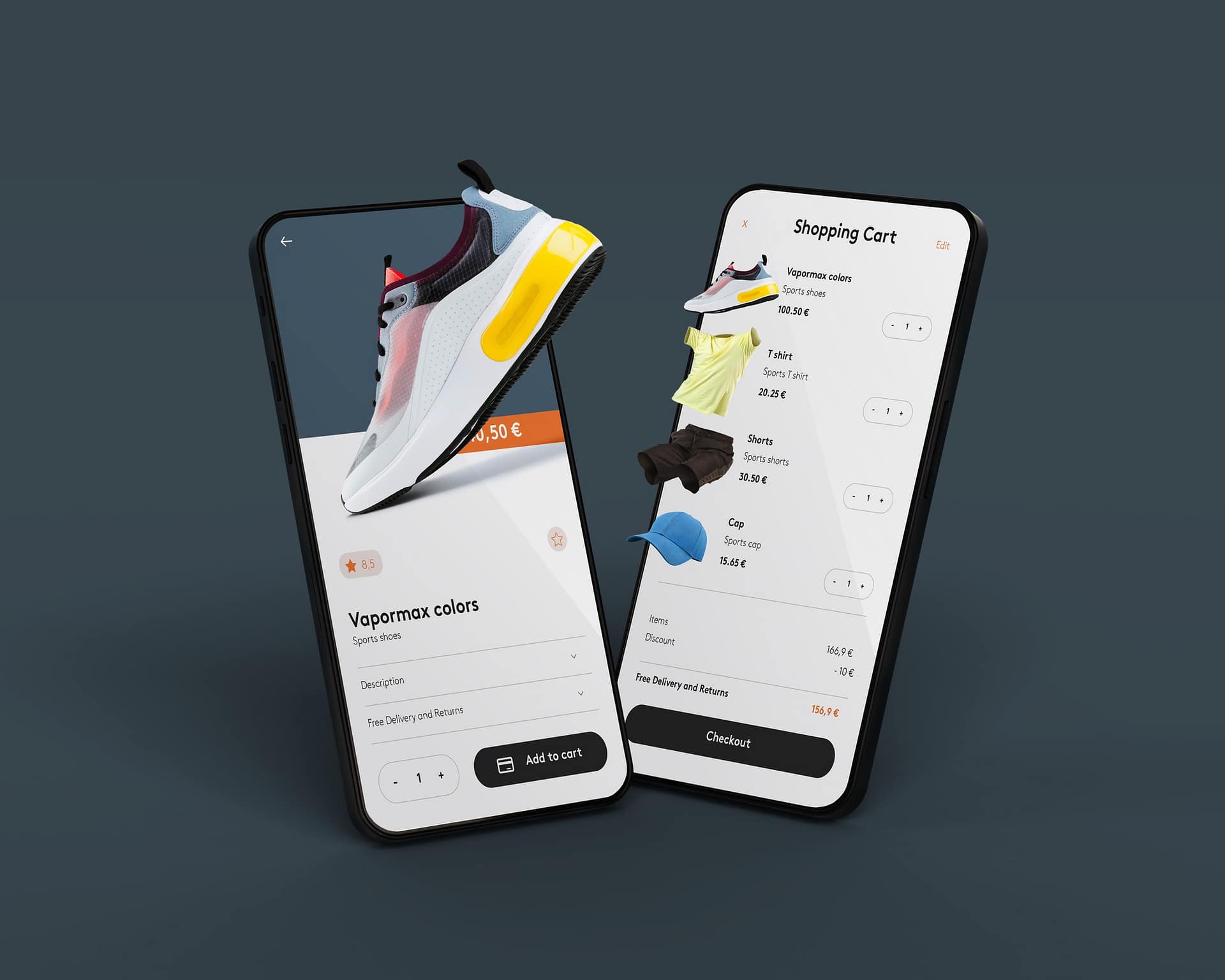 Mobile Produktdetailseite für Shopify Shops