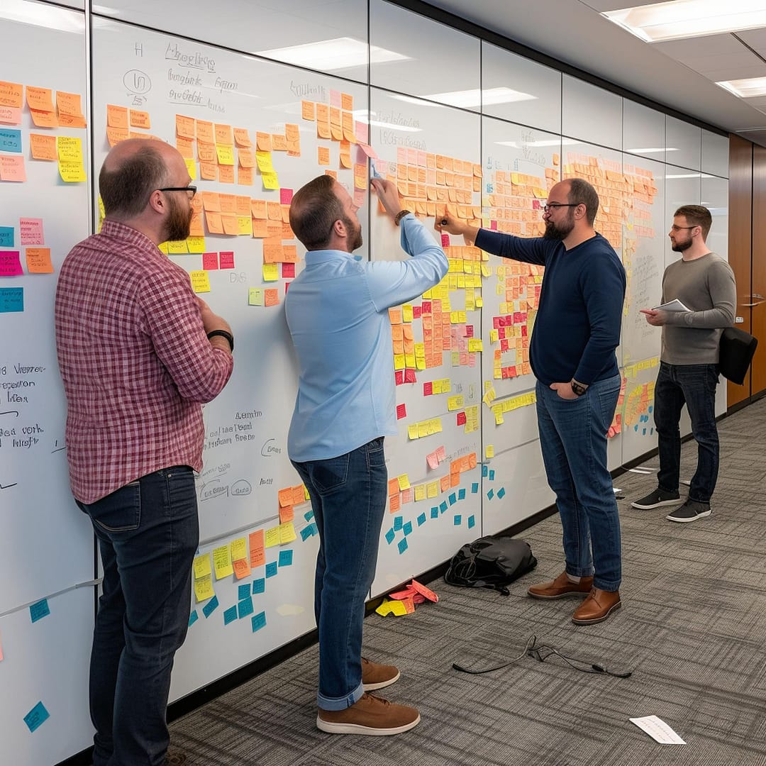 Bergmedia Team entwickelt mit Design Thinking eine Digital Strategie